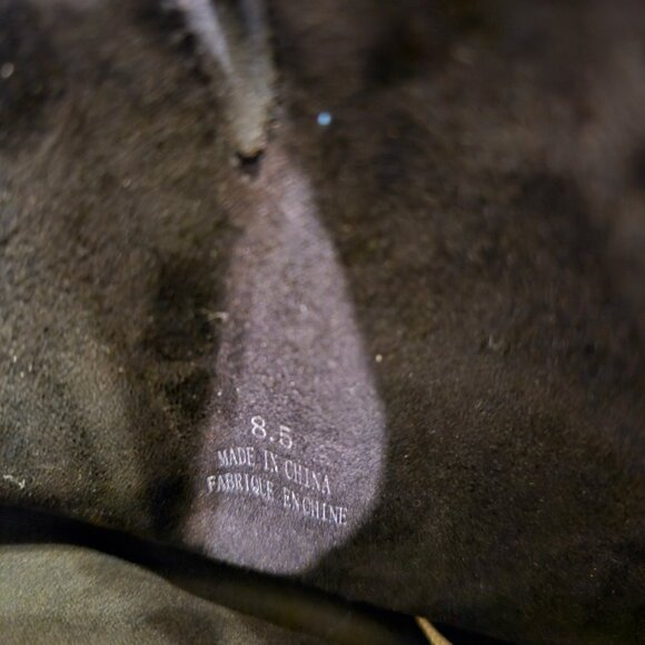 JEFFREY CAMPBELL Trouble Buckle Boot In Black Suede Silver Size 8.5 - Picture 13 of 14